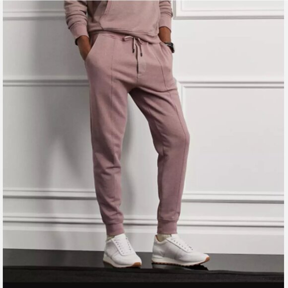 Ralph Lauren Purple Label Large French Terry Hoodie Jogger 2 piece set NWT - Picture 4 of 8